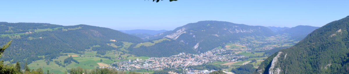 Sicht vom Mont Girod